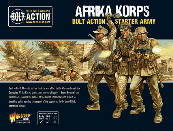 Afrika Korps Starter Army - ZZGames.dk