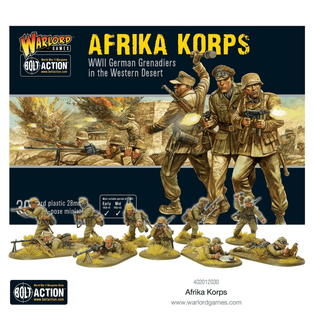Afrika Korps Infantry - ZZGames.dk