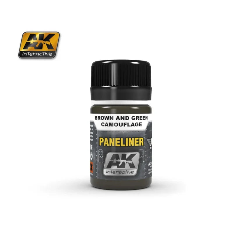 Paneliner - Brown and Green Camouflage