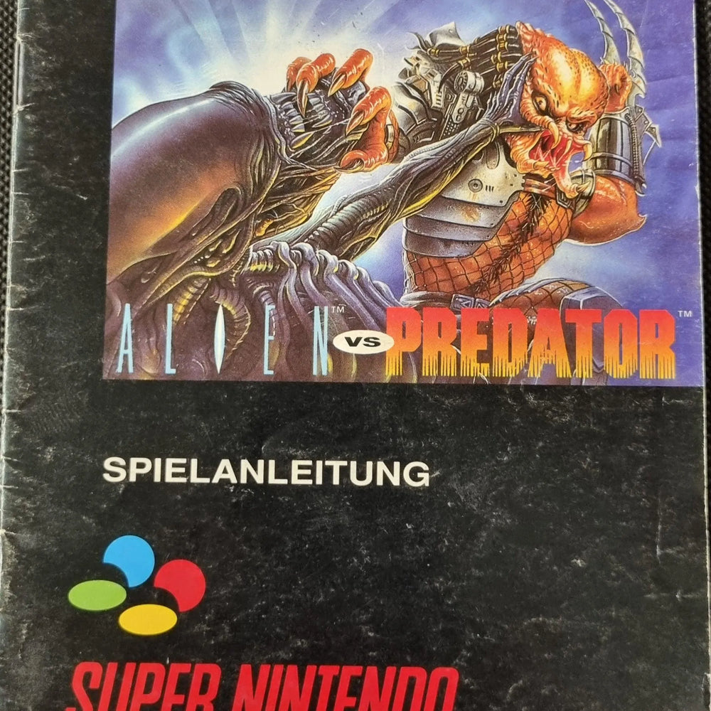 Alien vs Predator manual (NOE) (lidt slid) - ZZGames.dk
