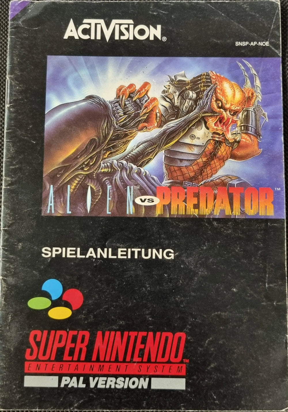 Alien vs Predator manual (NOE) (lidt slid) - ZZGames.dk