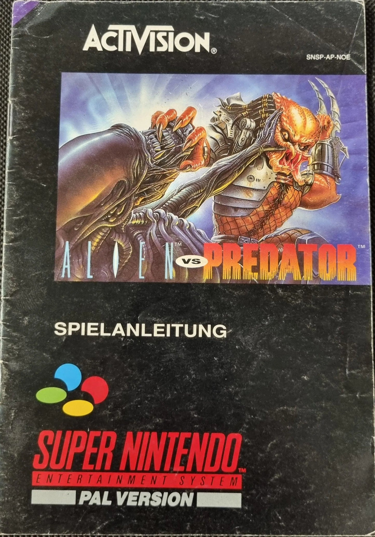 Alien vs Predator manual (NOE) (lidt slid) - ZZGames.dk