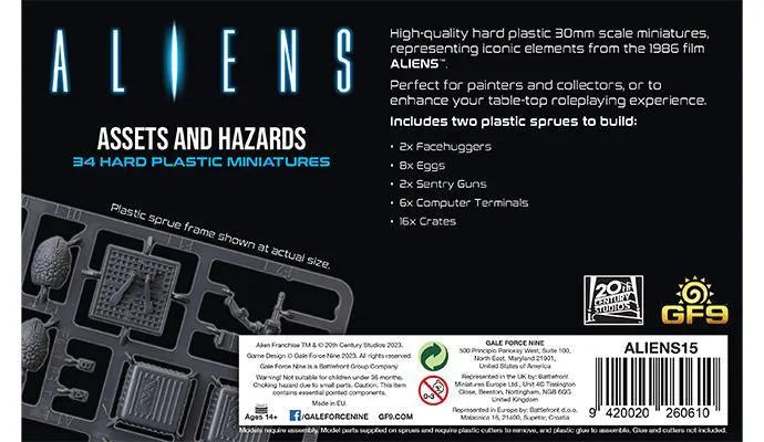 Aliens: Assets and Hazards (2023) - ZZGames.dk