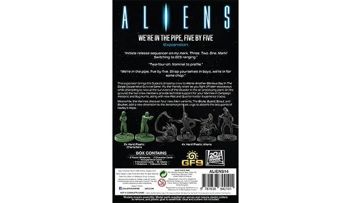 Aliens: We’re In the Pipe, Five By Five - ZZGames.dk