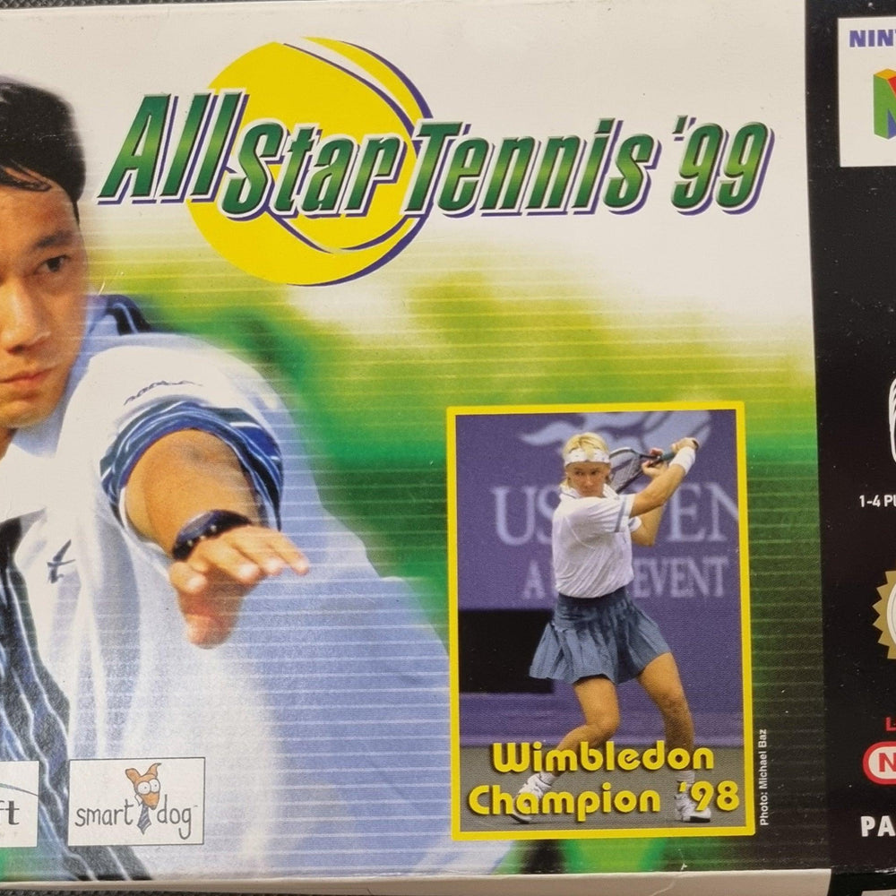 All Star Tennis '99 i æske (kosmetiske fejl) - ZZGames.dk
