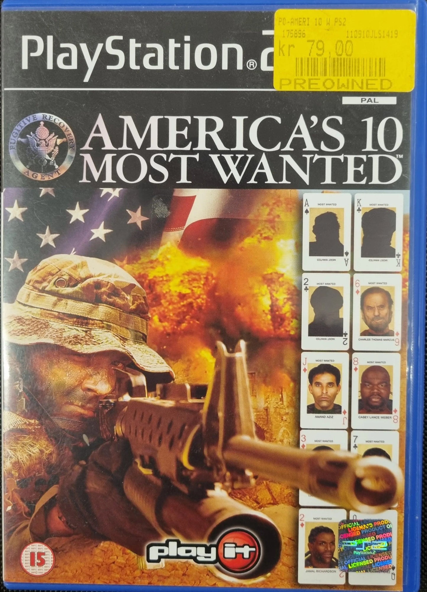 America's 10 Most Wanted - ZZGames.dk