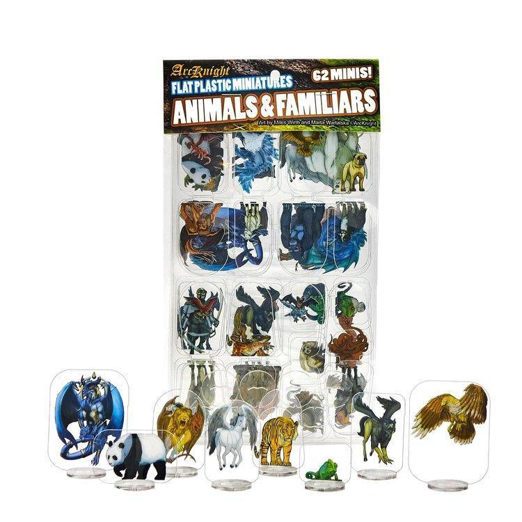 Animals & Familiars (62 minis) - ZZGames.dk