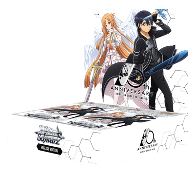 ANIMATION SWORD ART ONLINE 10TH ANNIVERSARY BOOSTER DISPLAY (16 PACKS) - ZZGames.dk