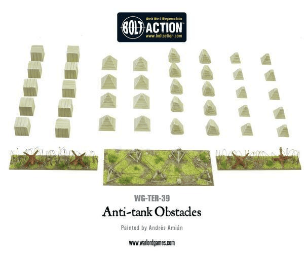 Anti-Tank Obstacles - ZZGames.dk
