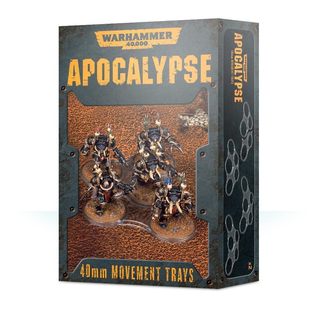 APOCALYPSE MOVEMENT TRAYS (40MM) - ZZGames.dk