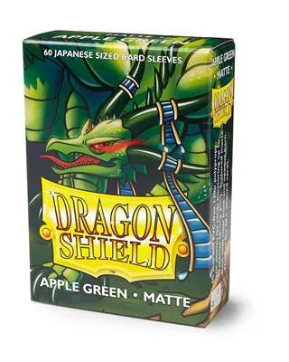 Apple Green - Matte Sleeves - Japanese Size - ZZGames.dk