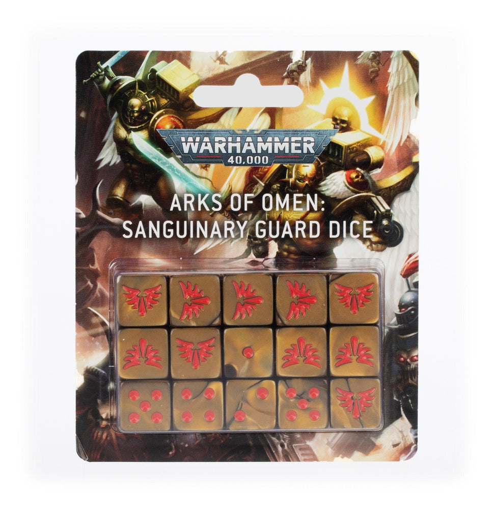 ARKS OF OMEN: SANGUINARY GUARD DICE - ZZGames.dk