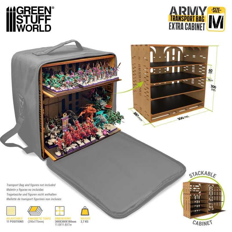 
                  
                    Army Transport Bag - Extra Cabinet - Medium - ZZGames.dk
                  
                