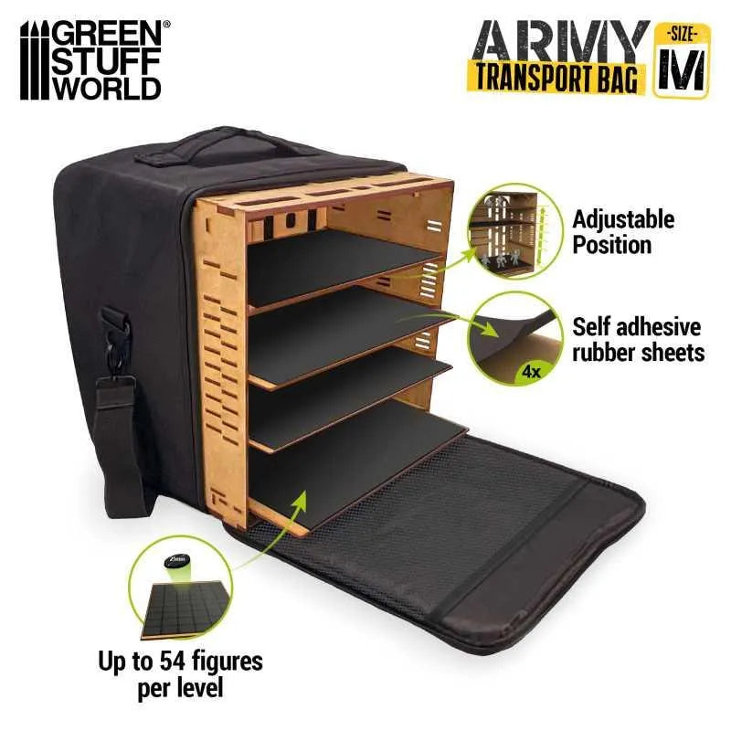 
                  
                    Army Transport Bag - Medium - ZZGames.dk
                  
                