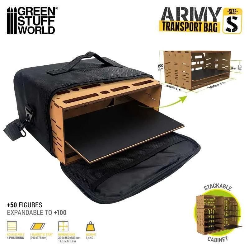Army Transport Bag - Small - ZZGames.dk