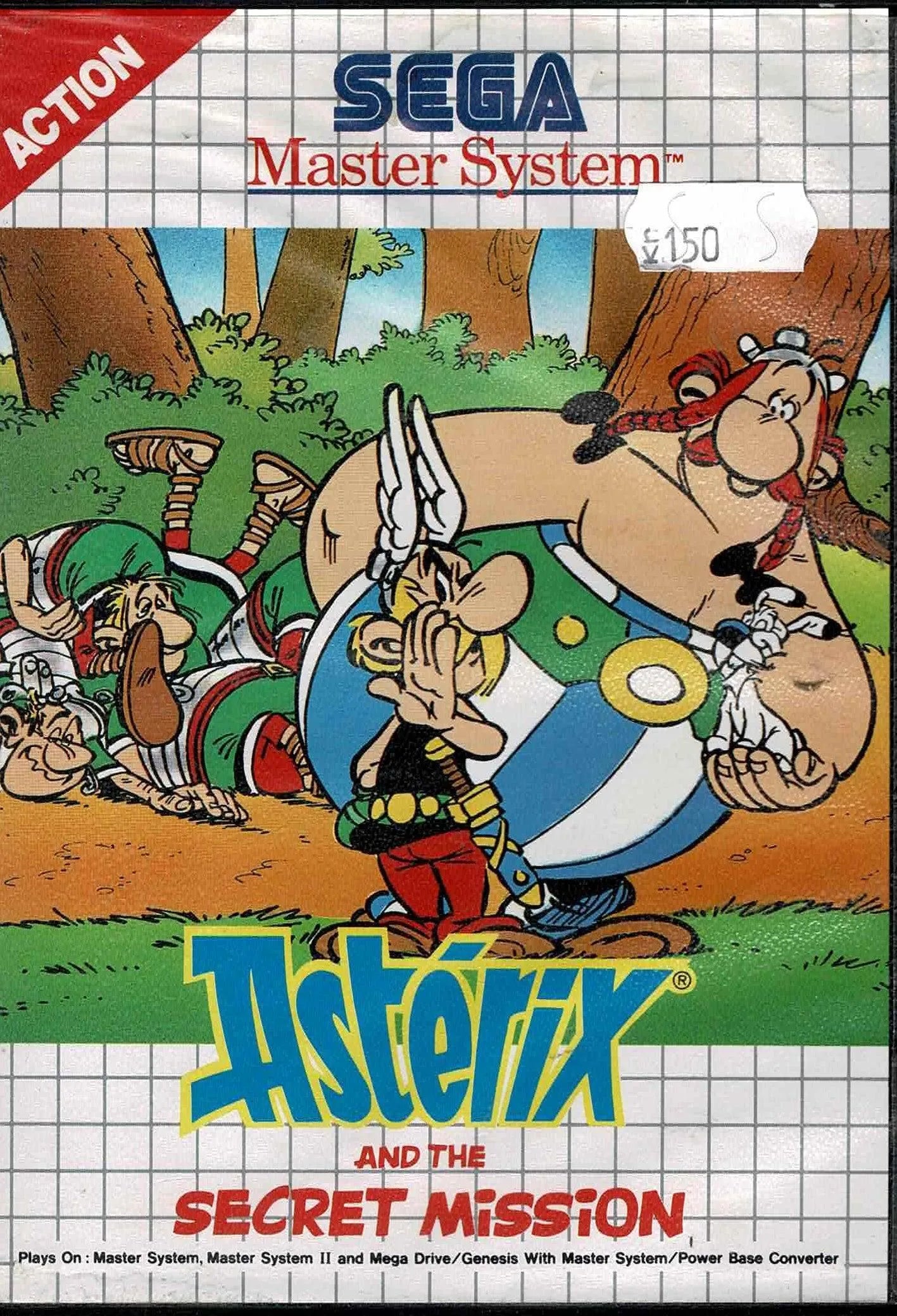 Asterix and The Secret Mission (u. manual) - ZZGames.dk