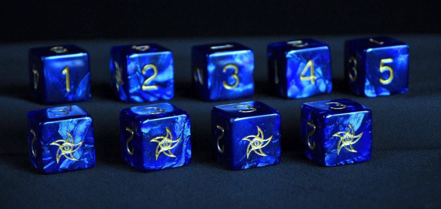 Astral Star Sign d6 Set - ZZGames.dk