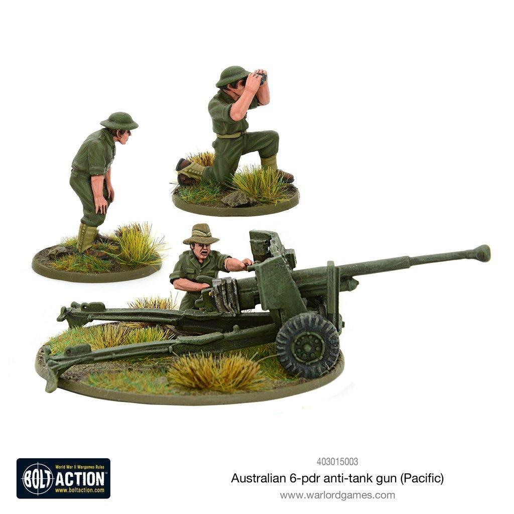 Australian 6-pdr Anti-tank Gun - ZZGames.dk