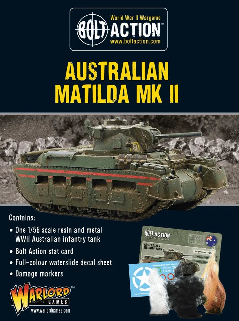 Australian Matilda II Infantry Tank - ZZGames.dk