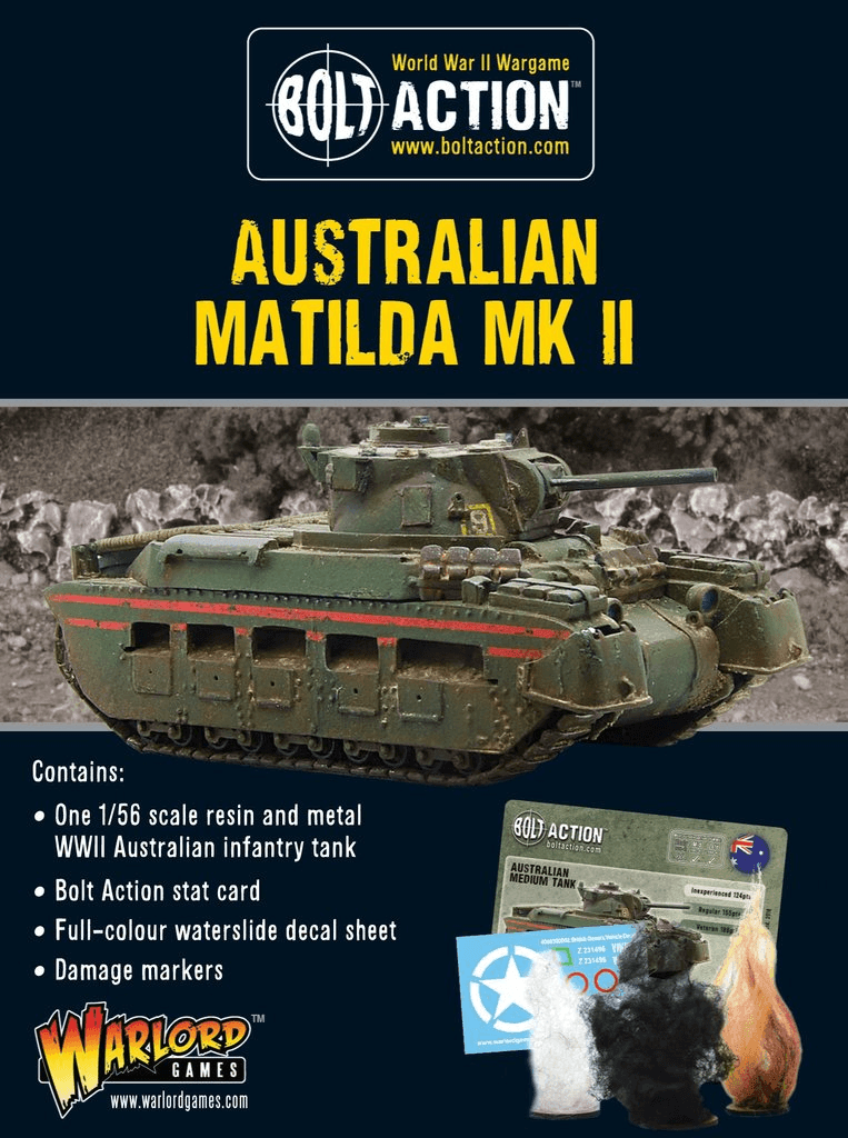 Australian Matilda II Infantry Tank - ZZGames.dk