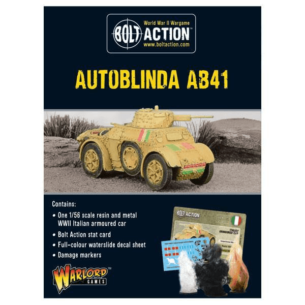 Autoblinda AB41 Armoured Car - ZZGames.dk