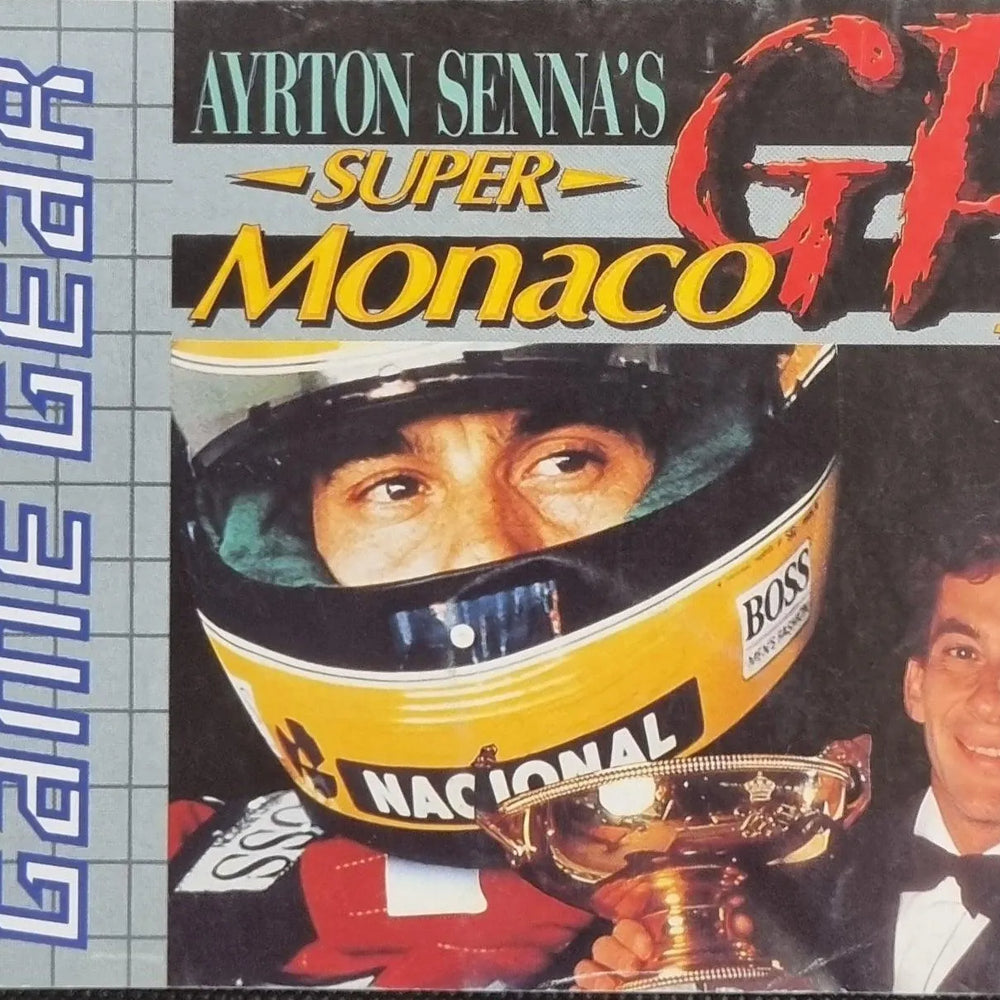 Ayrton Senna's Super Monaco GP 2 manual - ZZGames.dk