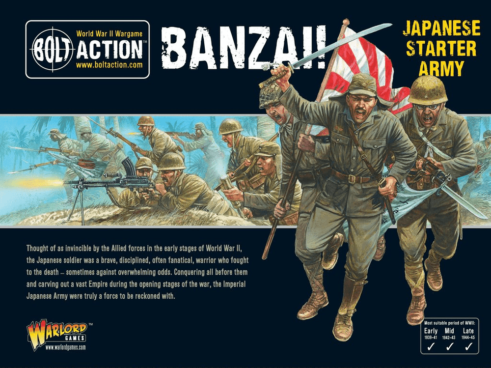 Banzai! Japanese Starter Army - ZZGames.dk