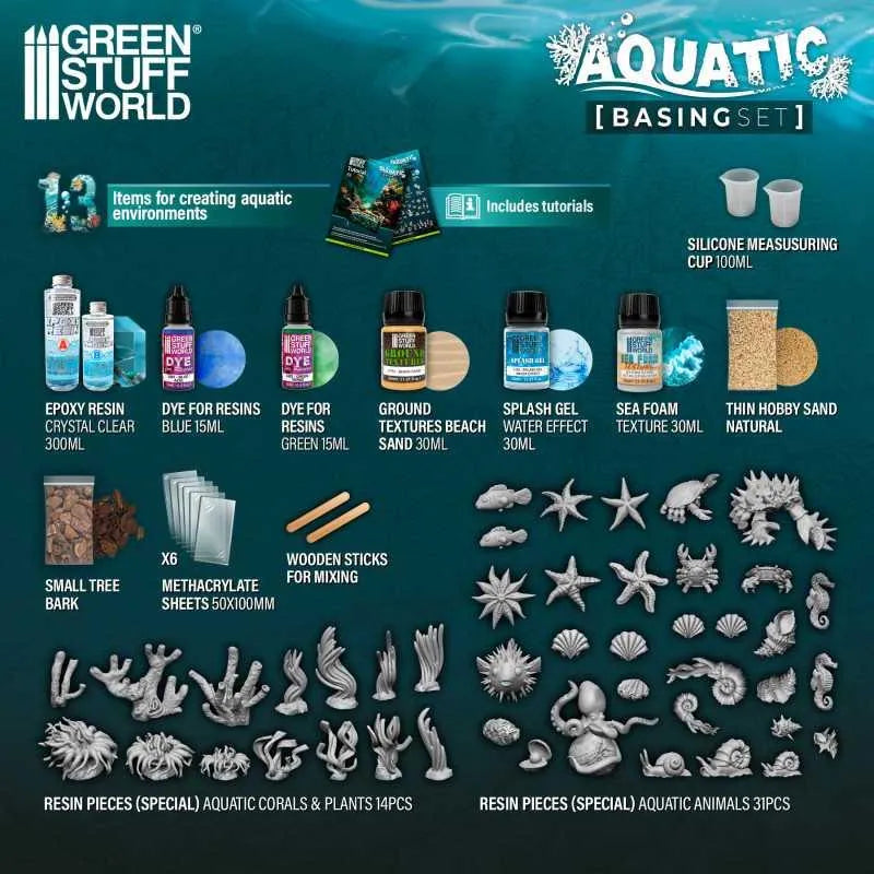 Basing Sets - Aquatic - ZZGames.dk