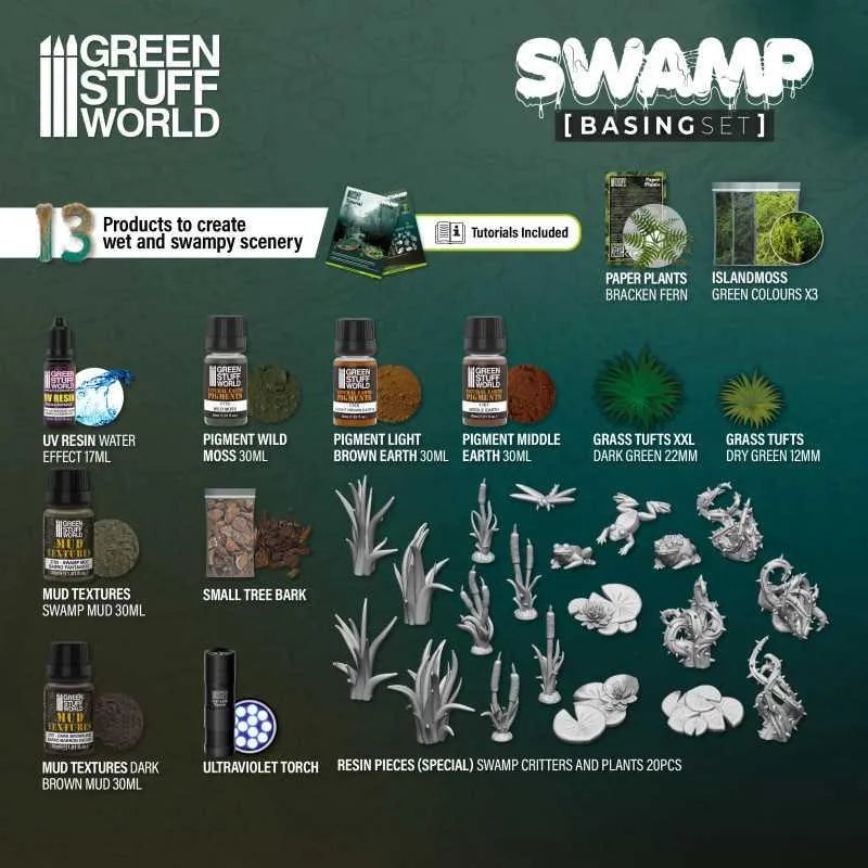 Basing Sets - Swamp - ZZGames.dk