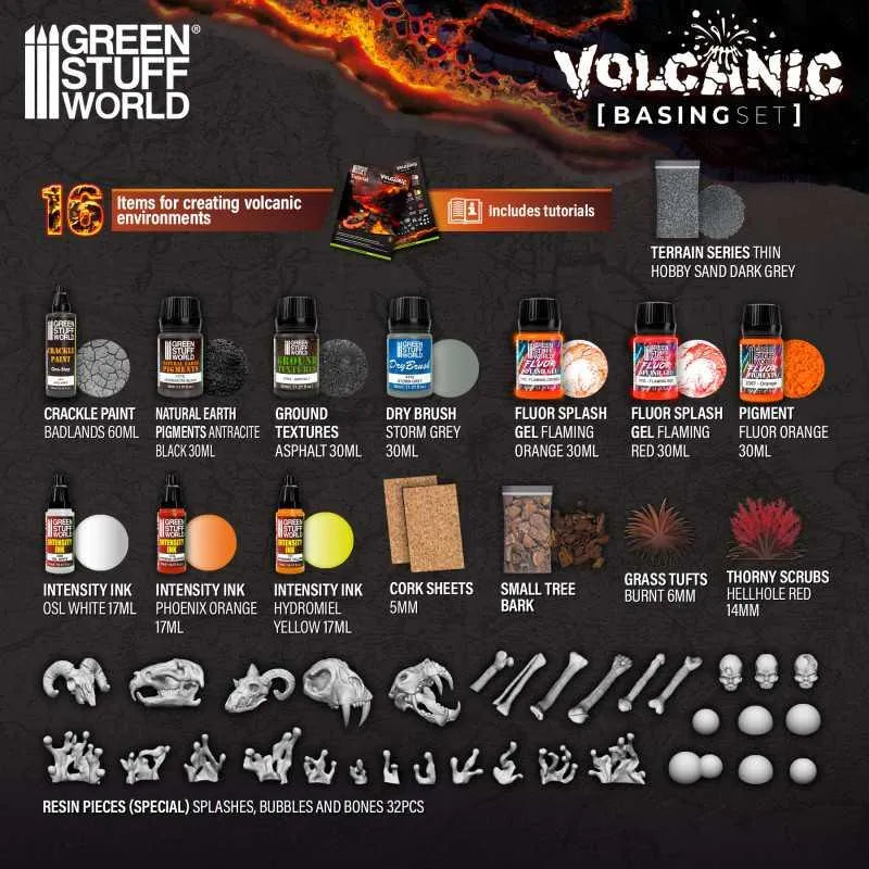 Basing Sets - Volcanic - ZZGames.dk