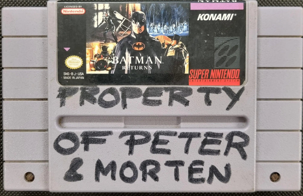 Batman Returns (NTSC) (Tusch på cart) - ZZGames.dk