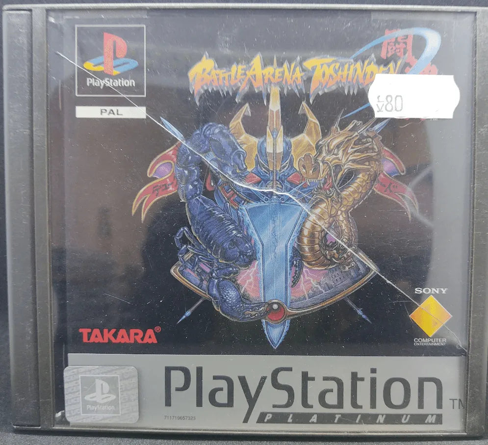 Battle Arena Toshinden (kosmetiske fejl) - ZZGames.dk