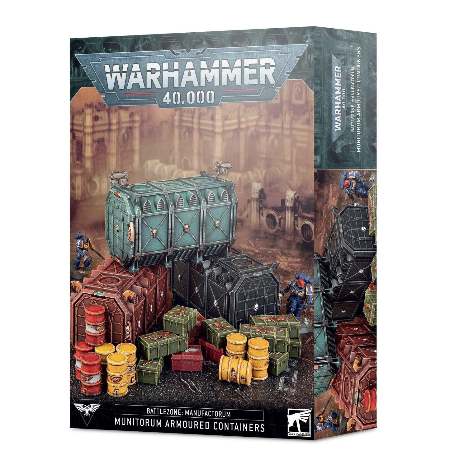 BATTLEZONE: MANUFACTORUM - MUNITORIUM ARMOURED CONTAINERS - ZZGames.dk