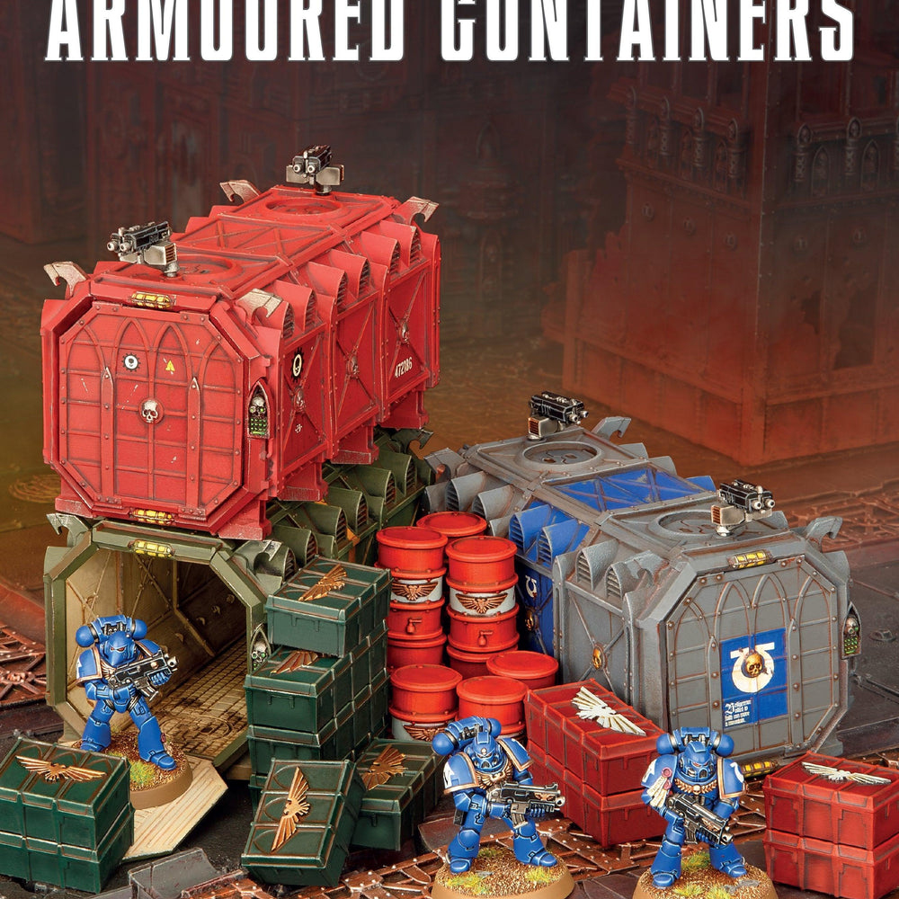 MUNITORIUM ARMOURED CONTAINERS - ZZGames.dk