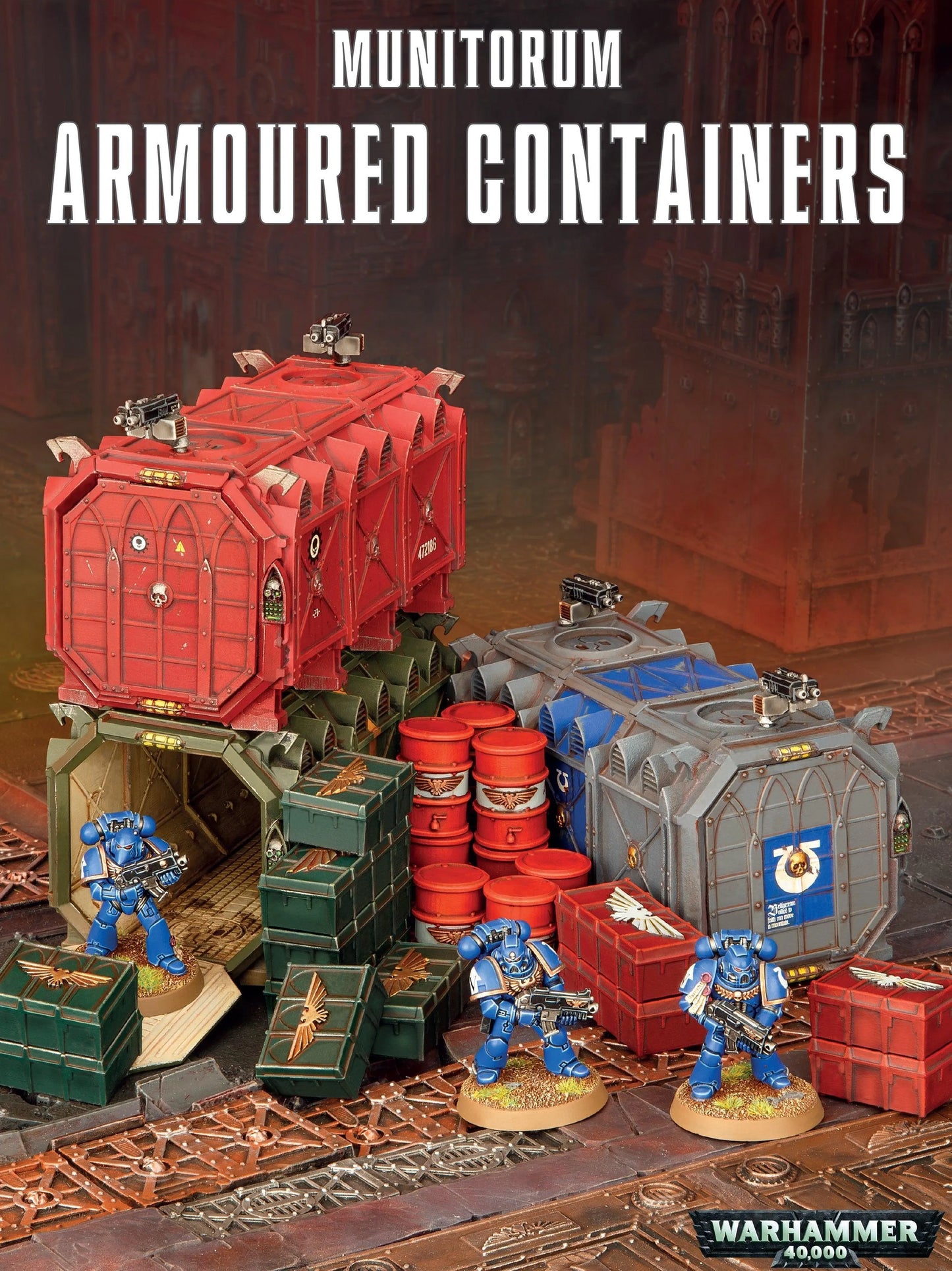 MUNITORIUM ARMOURED CONTAINERS - ZZGames.dk