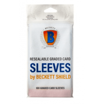 Beckett Shield Graded Card Sleeves (100 Sleeves) - ZZGames.dk