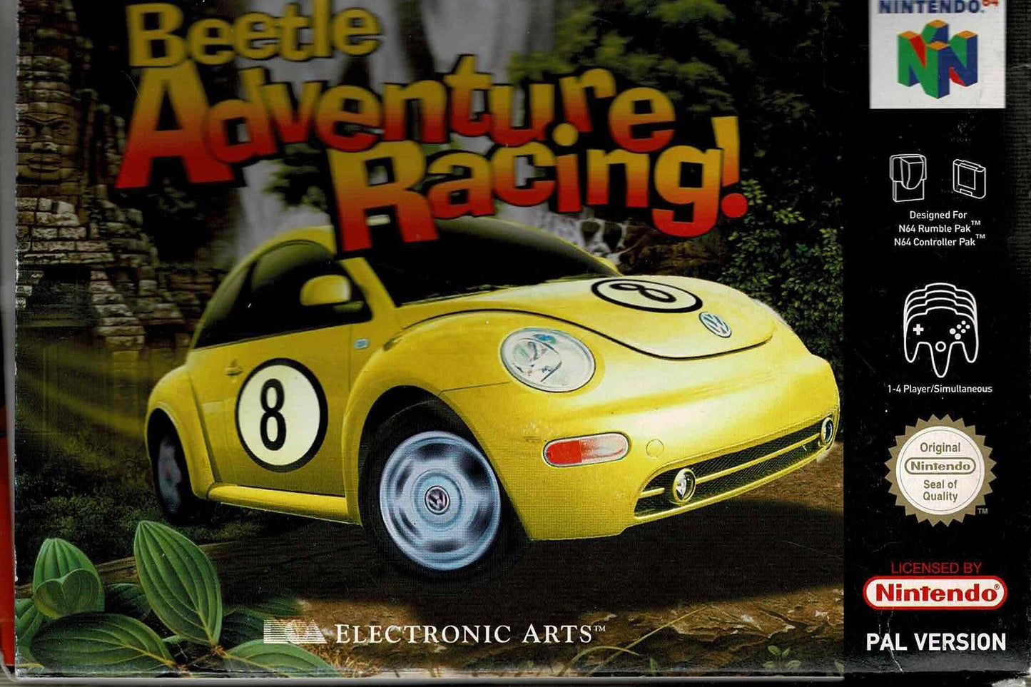 Beetle Adventure Racing i æske (kosmetiske fejl & u. manual) - ZZGames.dk