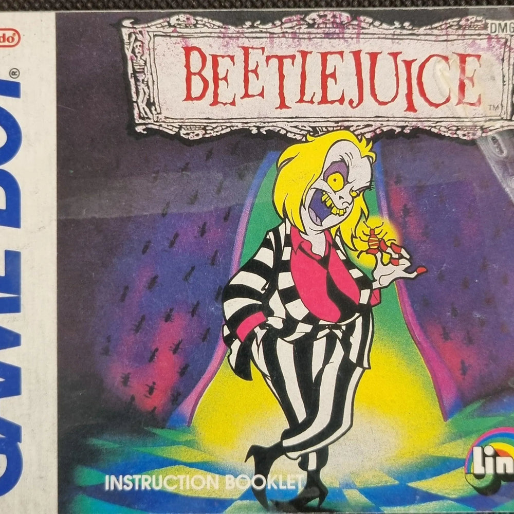 Beetlejuice manual (kosmetiske fejl) (USA) - ZZGames.dk
