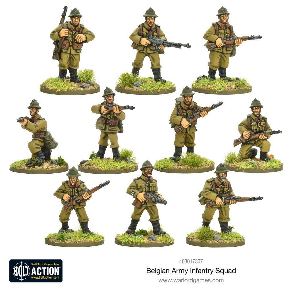 Belgian Army Infantry squad - ZZGames.dk