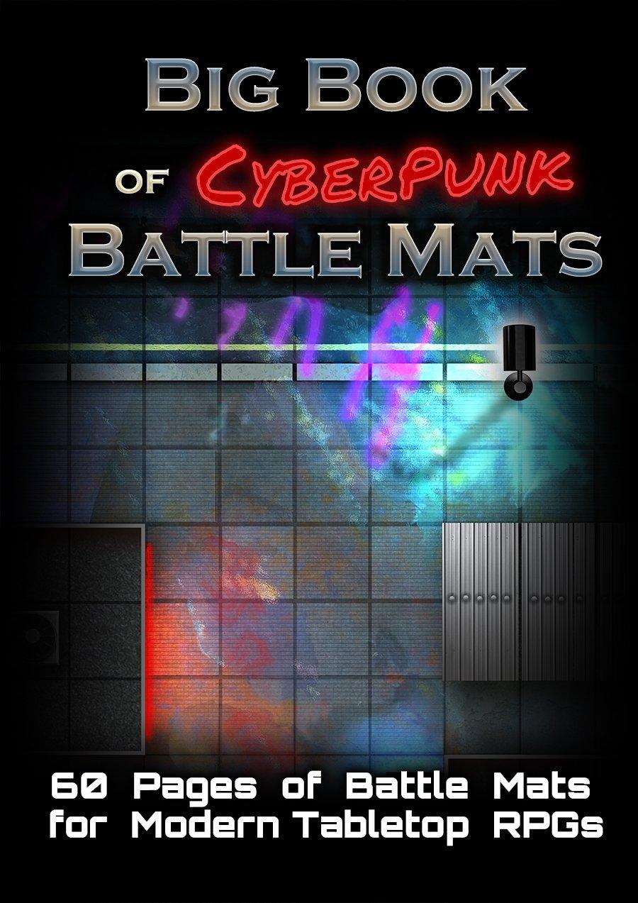 Big Book of CyberPunk Battle Mats - ZZGames.dk