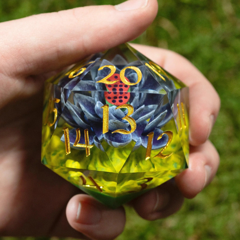 Black Lotus Spindown 54mm D20 Dice - ZZGames.dk