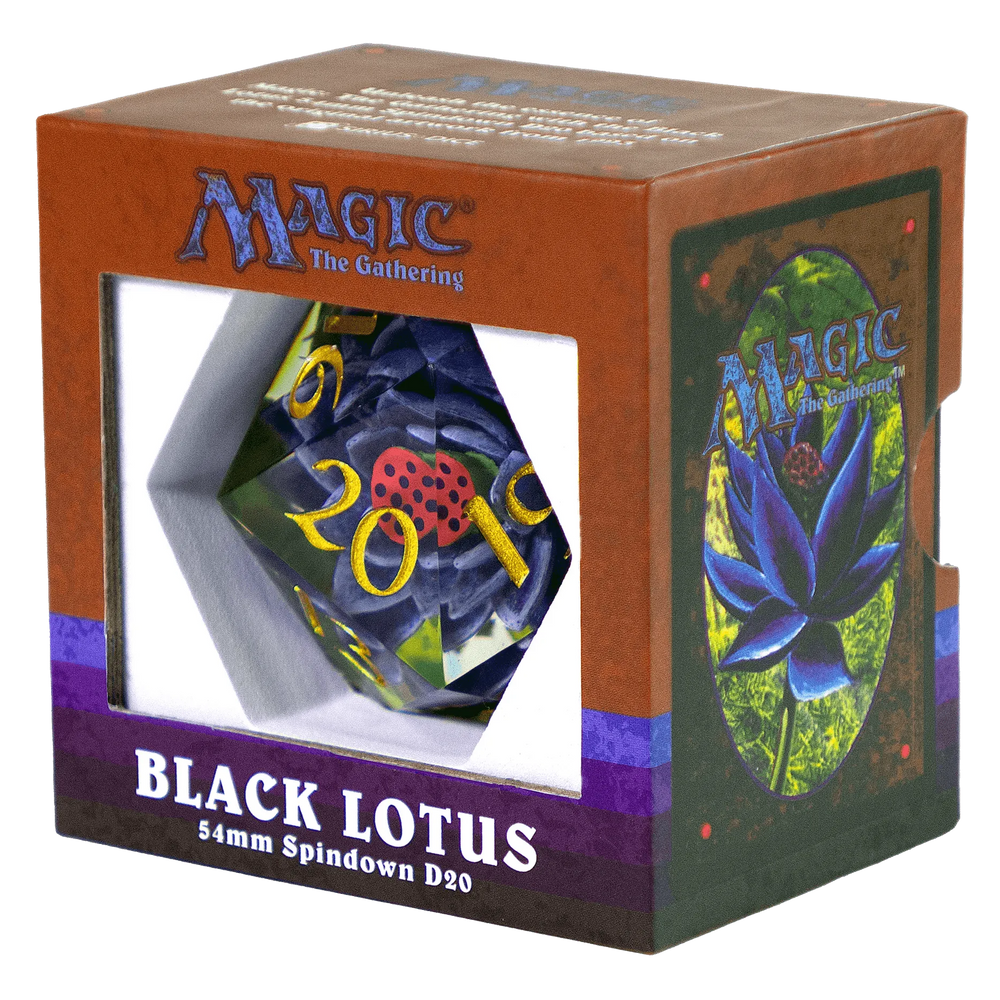 
                  
                    Black Lotus Spindown 54mm D20 Dice - ZZGames.dk
                  
                