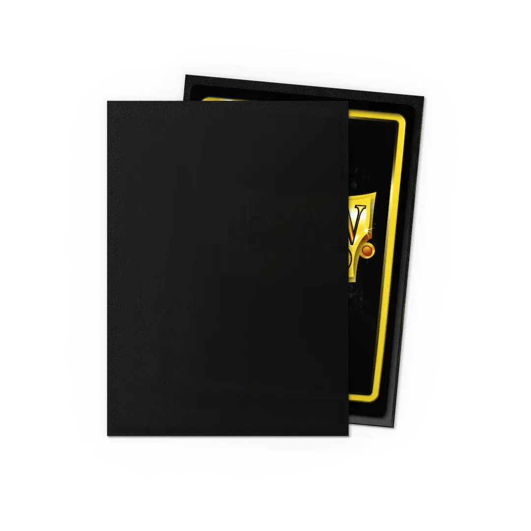 Black Matte Non-Glare v2 (63x88mm) - ZZGames.dk