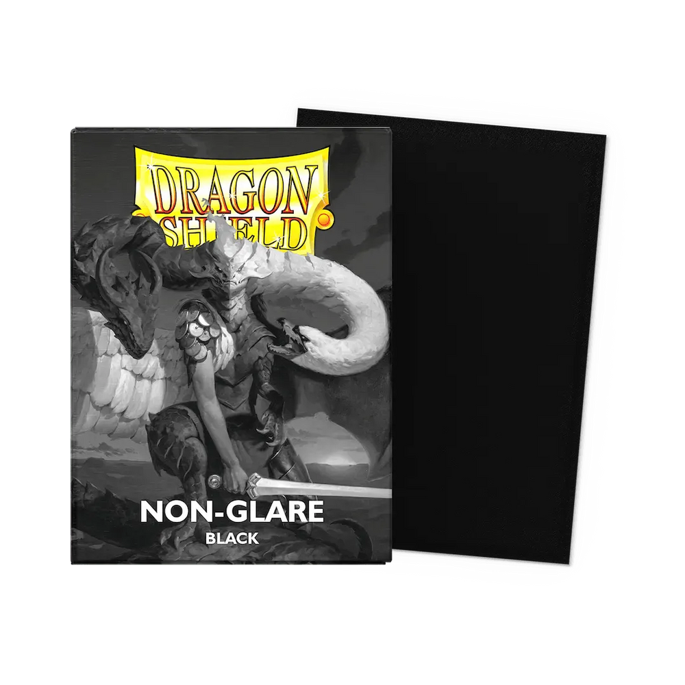 Black Matte Non-Glare v2 (63x88mm) - ZZGames.dk