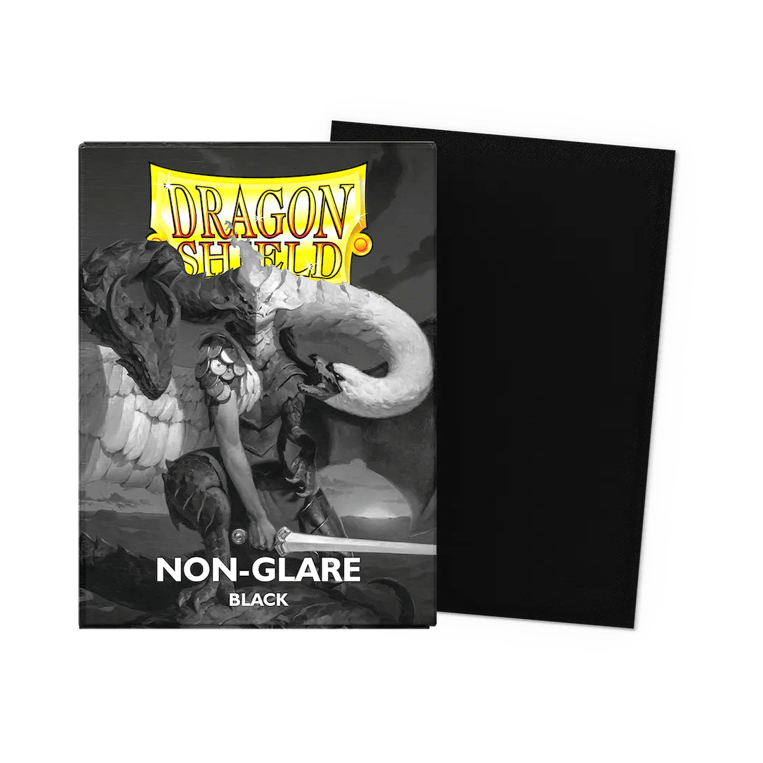 Black Matte Non-Glare v2 (63x88mm) - ZZGames.dk