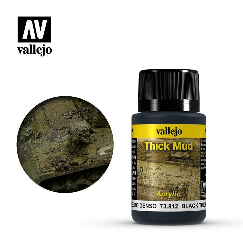 BLACK THICK MUD (WEATHERING EFFECT) - ZZGames.dk