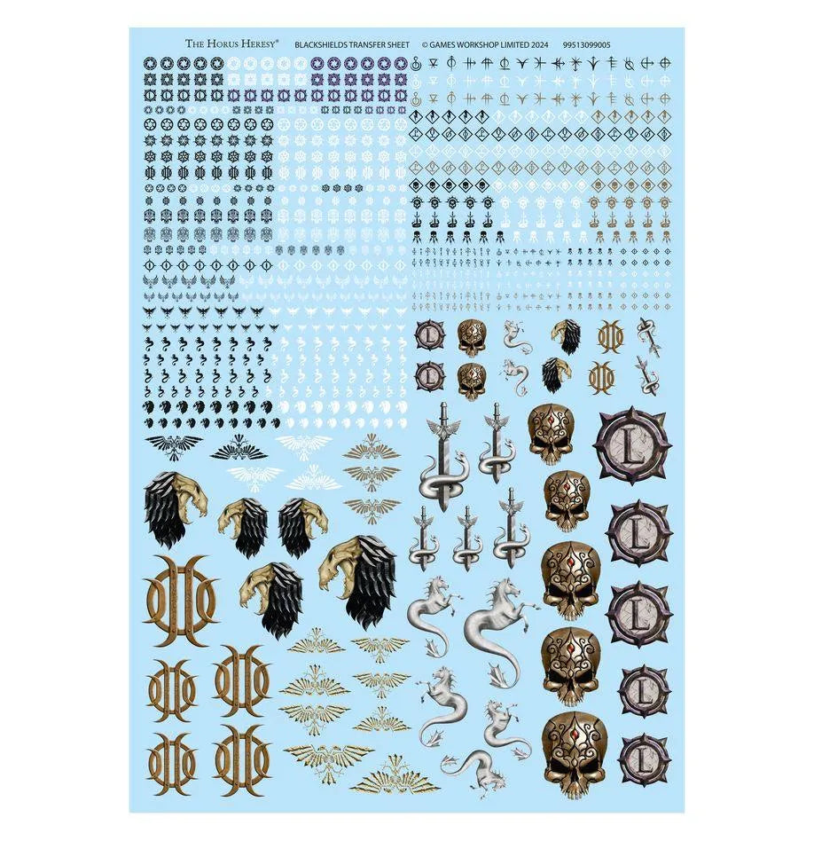BLACKSHIELDS TRANSFER SHEET - ZZGames.dk