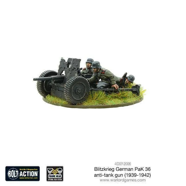 Blitzkrieg German Pak 36 anti-tank gun - ZZGames.dk