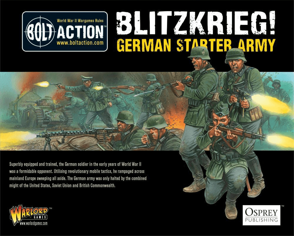 Blitzkrieg! German Starter Army - ZZGames.dk