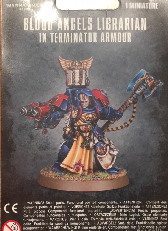 
                  
                    BLOOD ANGELS LIBRARIAN IN TERMINATOR ARMOUR - ZZGames.dk
                  
                